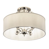 4 - Light Semi Flush Mount