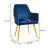 Jevita Velvet Arm Chair, Set Of 2-857611802