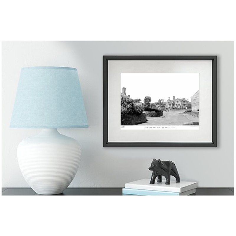 Rowsley, The Peacock Hotel C1955 - Single Picture Frame Print, 28cm H x 36cm W x 2.3cm D