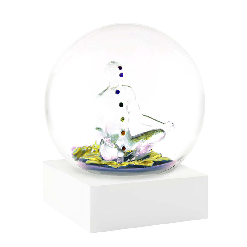 CSG Yoga Snow Globe