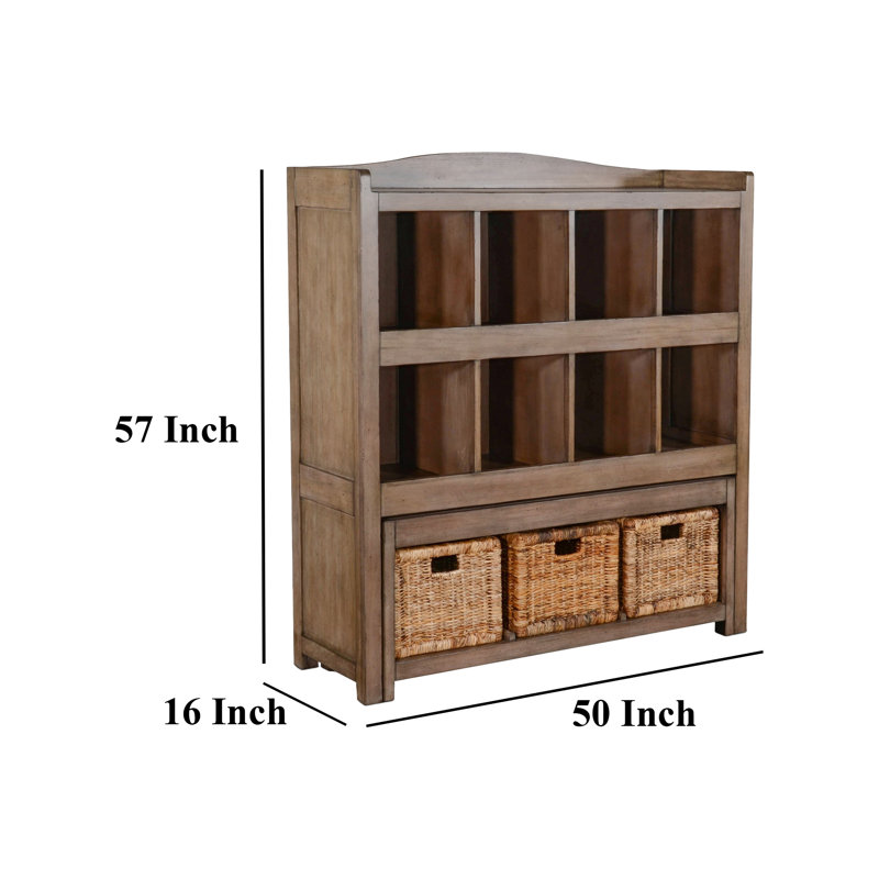  Makela Cube Bookcase, Buckskin