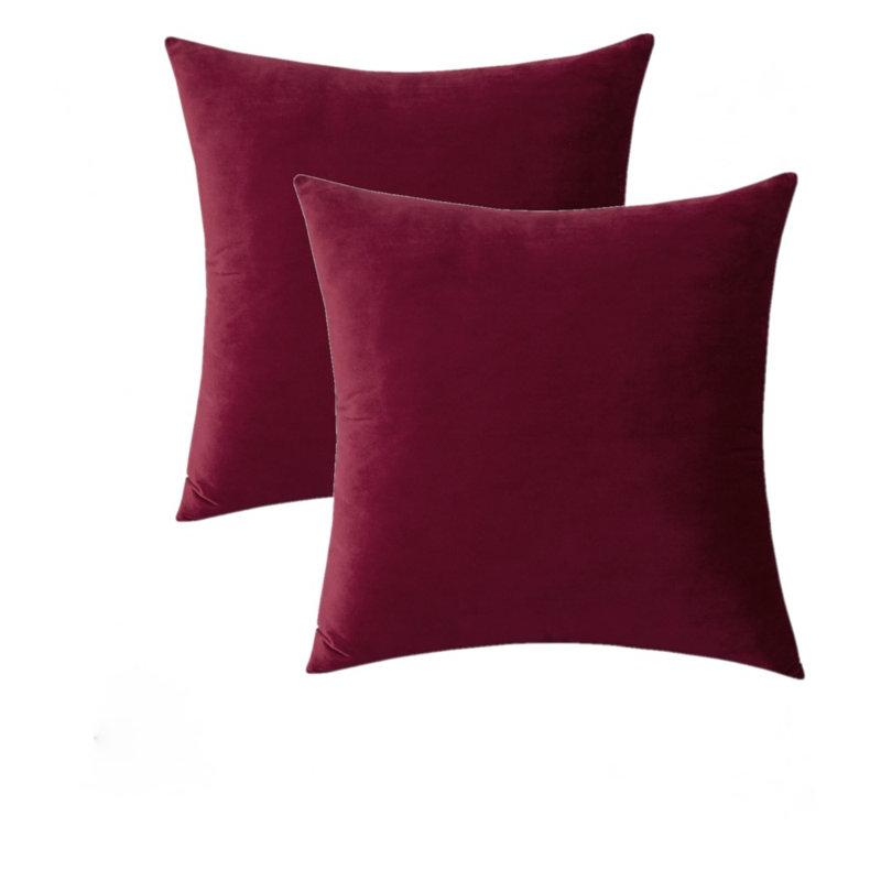  Coussin réversible, Vin rouge