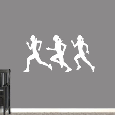 Décalcomanie murale ensemble de filles