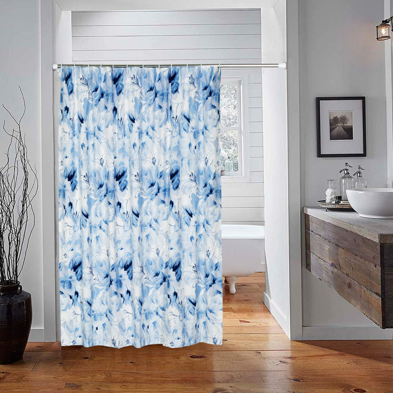 Rideau de douche en microfibre / polyester Sarvar