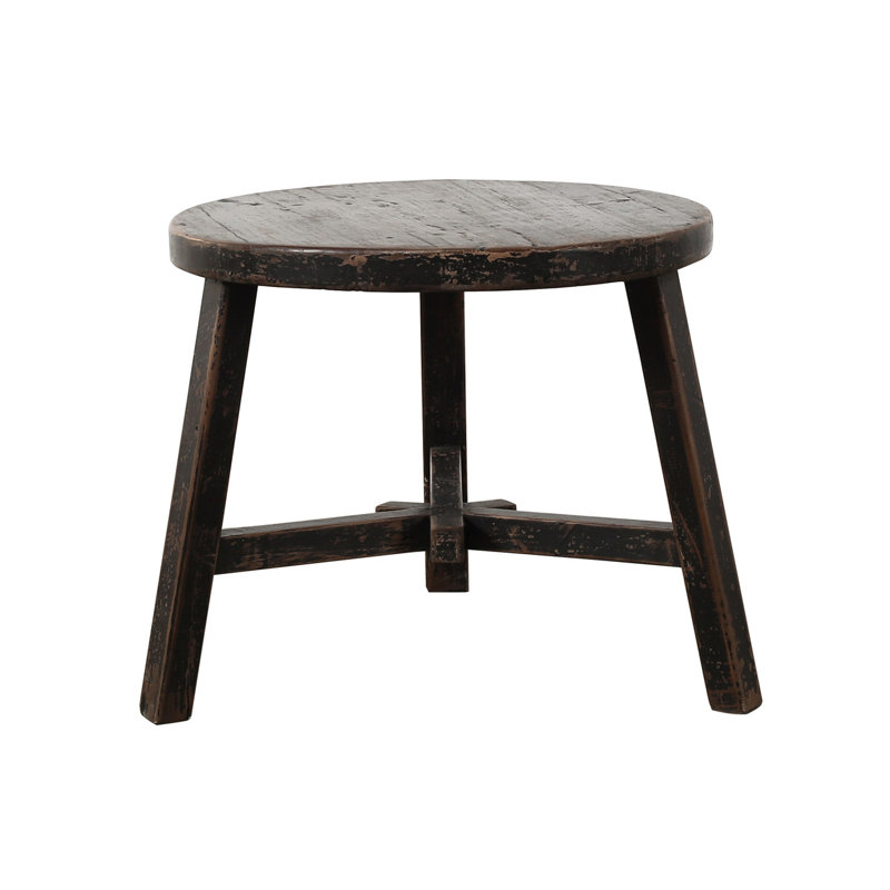 Env. Table d'appoint ronde 23 pouces noir vieilli