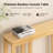 36.2" Bamboo Console Table Sofa Table-1721734835