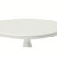 Table de salle à manger ronde classique 42 po avec piédestal compact-15054801