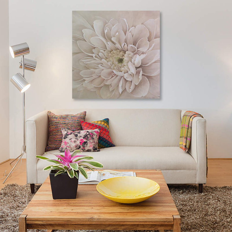 « prettiness », impression sur toile, H 48 po x l 48 po x P 1,5 po, Pas de tapis, Toile tendue