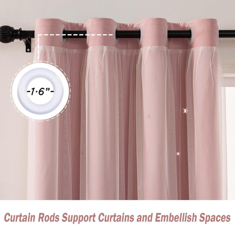 Room Darkening Curtain Panel Pair