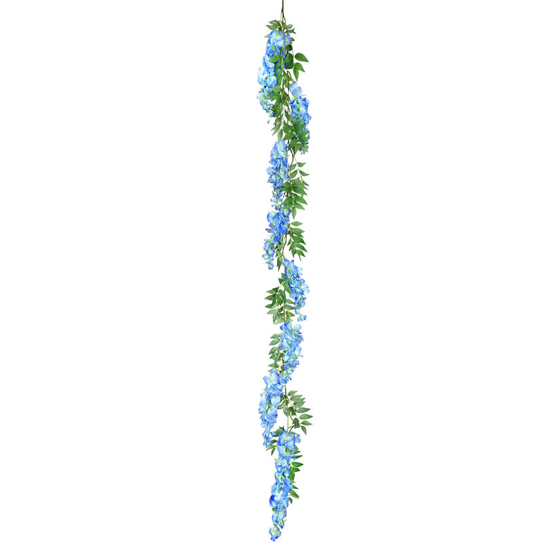 Guirlande artificielle de 6 po Hartie, Bleu