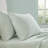 Martha Stewart Leaves Cotton Percale Green Sheet Set-115629656-116668771