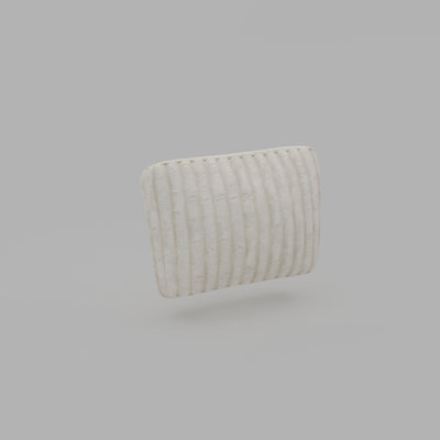 Corner large back pillow