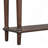 Retro Console Table with 4 Drawers and Open Shelf, perfect for Entryways, Living Rooms-1778714774