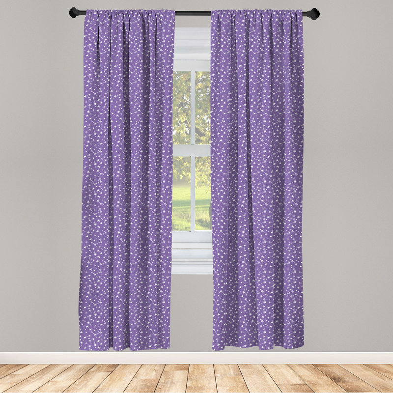 Panneau coulissant semi-diaphane avec passe-tringle Galaxy, 28 po x 84 po