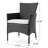 Grey Dining Chairs   Of 2  - Contemporary Seating For Lounge 24.15"W X 32.32"H 22.89"D, 15.14 Lb Weighted 2 In , Modern Straight Line Detail, For Living Areas & More, 22.89In D 24.15In W 32.32In H,