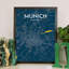 Munich City Map - No Frame Print-339267781