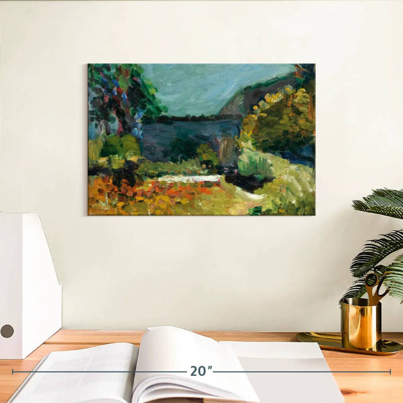Senne Landscape 1898, 8" H x 12" W
