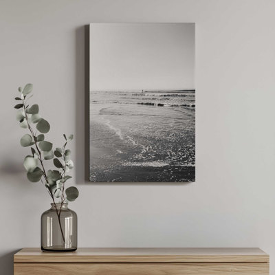 Surfing Monochrome by Garima Dhawan Photographic Print