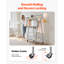 Adjustable Rolling Clothing Rack