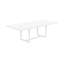 Pavia Power Coated Aluminum Dining Table-320895428-321549011