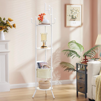 Freestanding Round Coat Rack