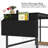 Myra 47" W Home Office Computer Writing Study Desk with Storage Shelves-1220736454