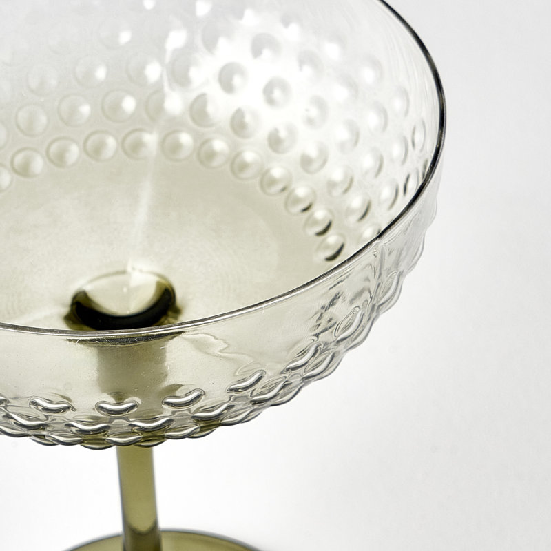 Ensemble de 6 verres à martini à bulles