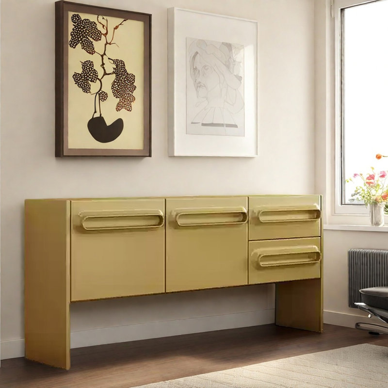 Buffet de style simple, Vert