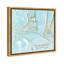 Pastel et planche à roulettes dorée - peinture sur toile-55734514-55734519