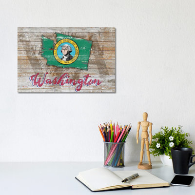 Rustic Morning In Washington State 1 Piece Wrapped Canvas Wall Art