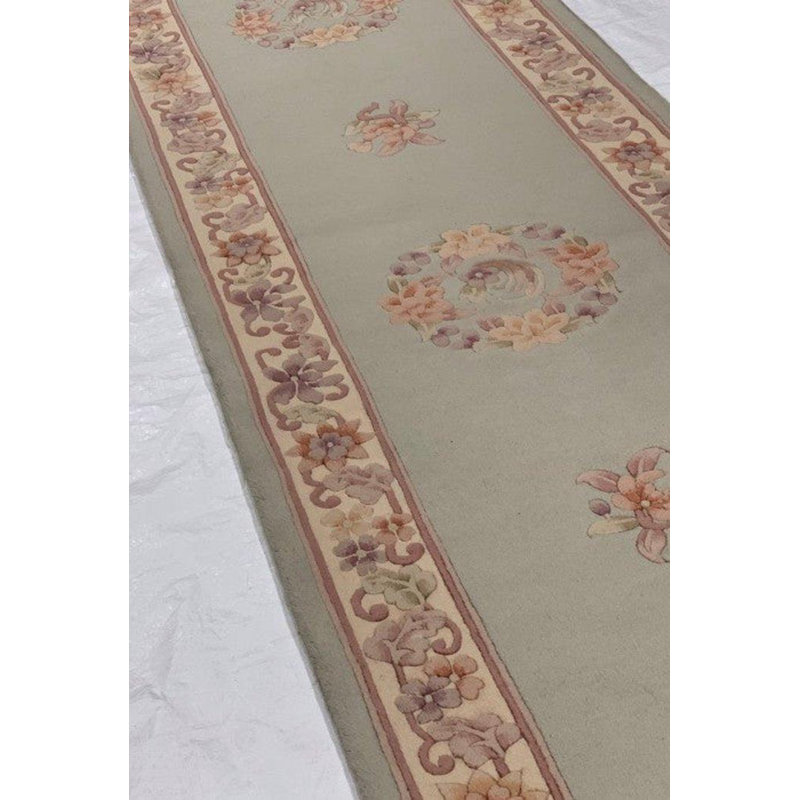 Floral Area Rug in Blue