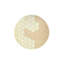 Washable Round Rug Honeycomb Golden