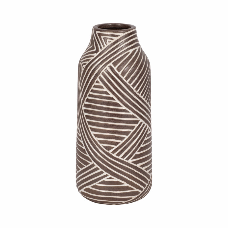 Petit vase 13 "Alicia Niles, H 13 po x l 6 po x P 6 po