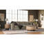 Solid Mango Wood Round Coffee Table-873565448