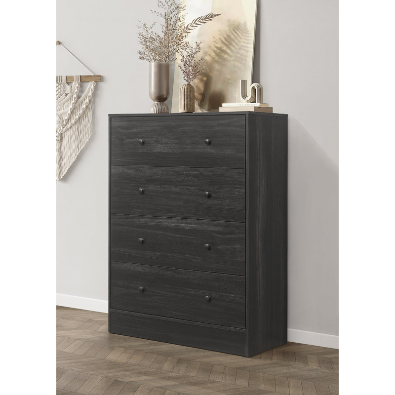 Commode 4 tiroirs Brytin, Gris