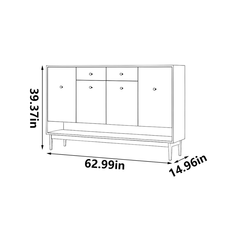 Rangement à chaussures de grande capacité