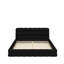 Grand lit plateforme tapissier-430992530