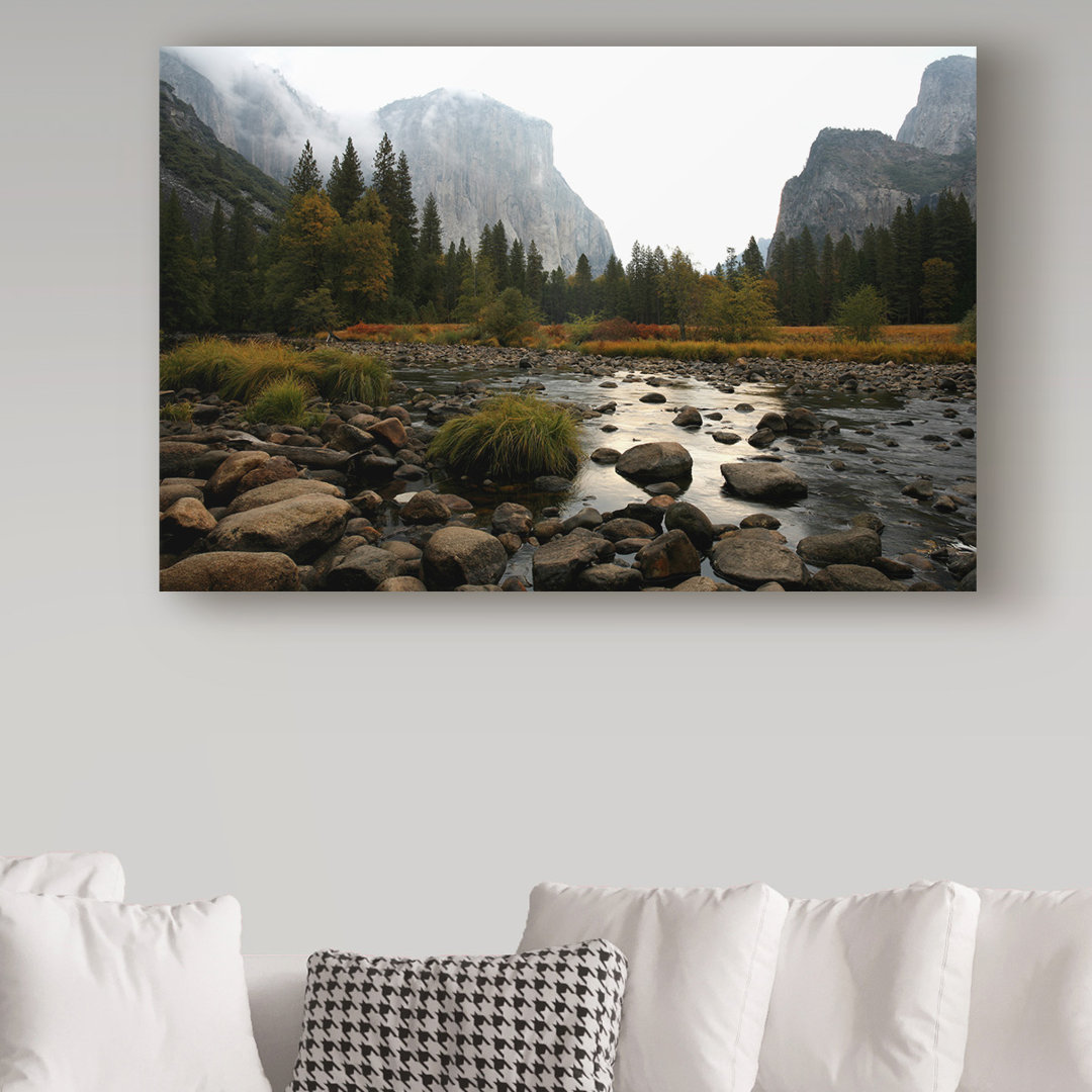 Avisha 'Yosemite' Photographic Print on Wrapped Canvas Ebern Designs 