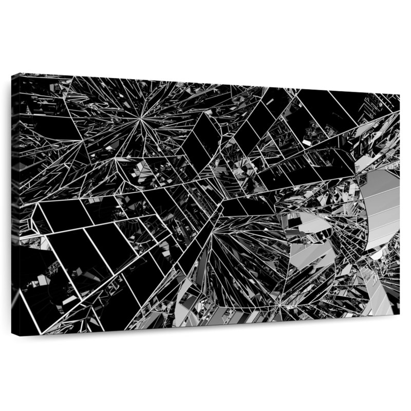 Miroir abstrait Avery, H 8 po x l 12 po