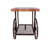 Oak & Antique Gray Finish End Table