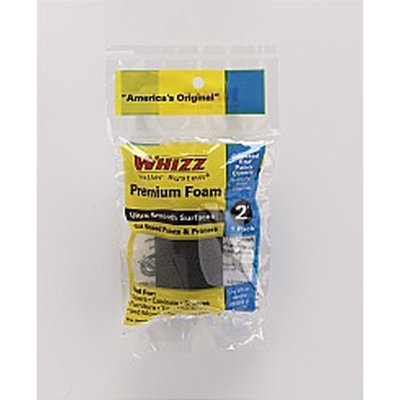 Whizz 54052 2" Premium Black Foam Mini Roller-1PK