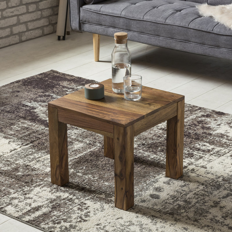 Mumbai Solid Wood End Table