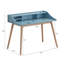 Bureau d'écriture Mid-Century bleu