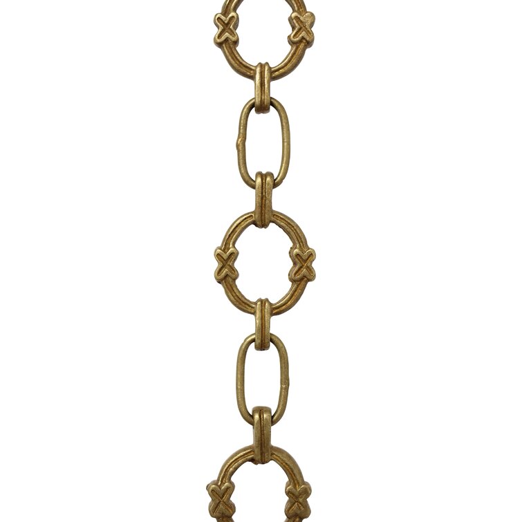 Large Link Brass Chain