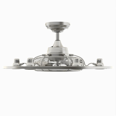 Clairene 12'' Ceiling Fan with LED Lights