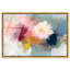 "Floral Haze II", reproduction murale encadrée rose par Art Remedy, cadre noir, 45 x 30-1416032806-1415750561