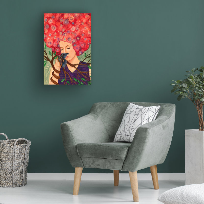Art sur toile, Sylvie Demers, H 19 po x l 12 po