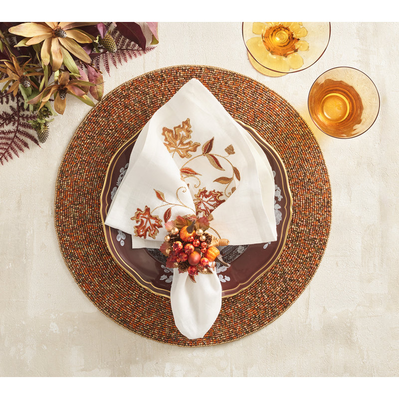 Cornucopia Napkin Ring
