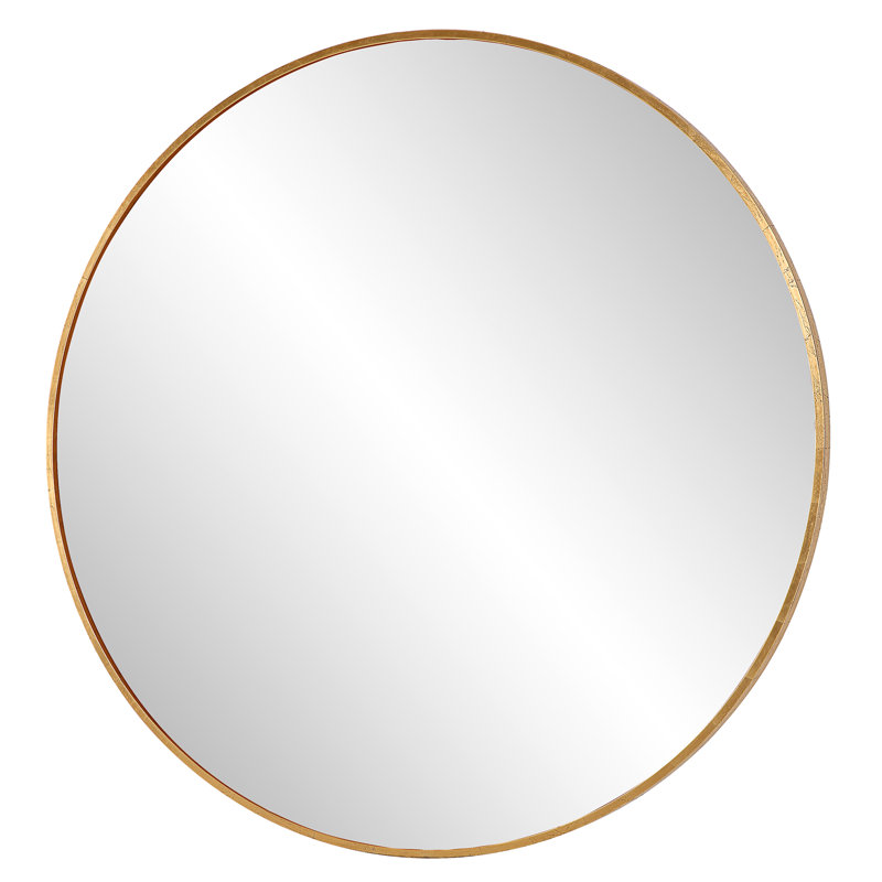 Junius Metal Round Wall Mirror