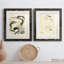 «Waterbird S Croquis», ensemble de 2 reproductions de dessins encadrés-618444244-618444246